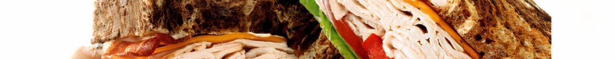Roast Turkey Ranch and Bacon Sandwich