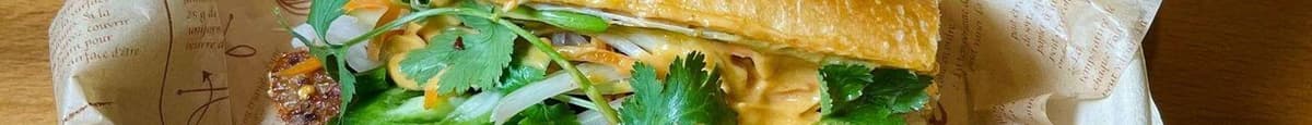 Garlic Chicken Banh Mi Combo