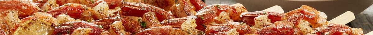 Grilled Shrimp Skewers Family Meal 