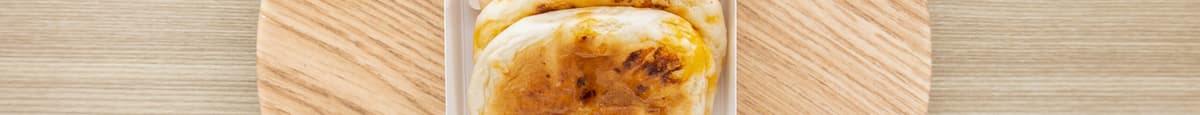 Honey Cheese Mochi Pancake