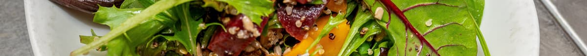 Roasted Pumpkin, Beetroot, and Goat's Cheese Salad