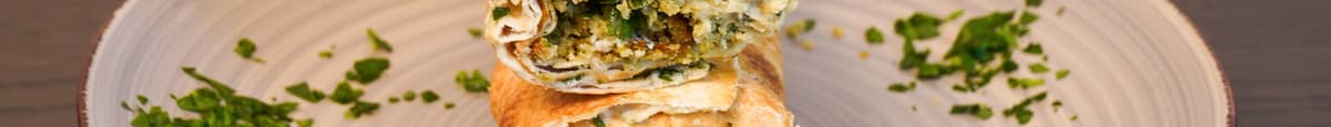 Shawarma de Falafel/ Falafel shawarma