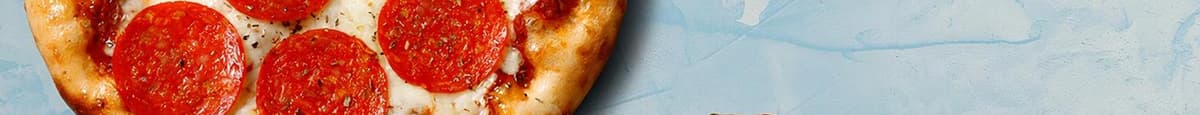Pepperoni Pretzel Pizza