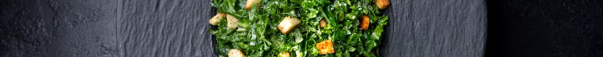 Kale Caesar Salad (Gluten Free Option)