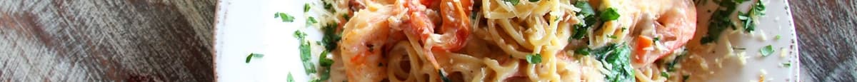 Crusted Crab & Spaghetti