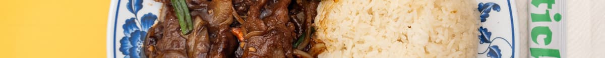 Mongolian Beef, Chicken or Tofu