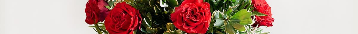 DELUXE ROSE BOUQUET | Twelve Roses