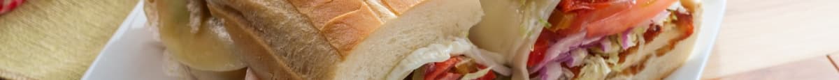 Chicken Cutlet Hero Sandwich