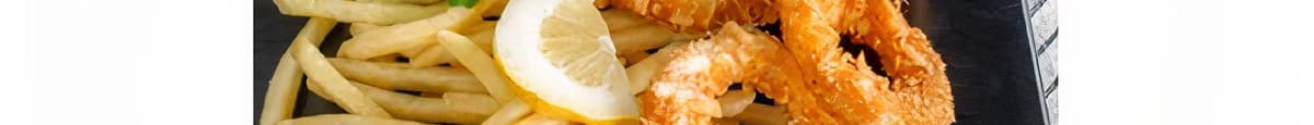 Calamari Rings and Chips