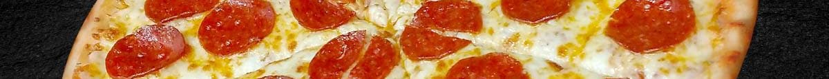 Large Thin Crust Pepperoni Pizza