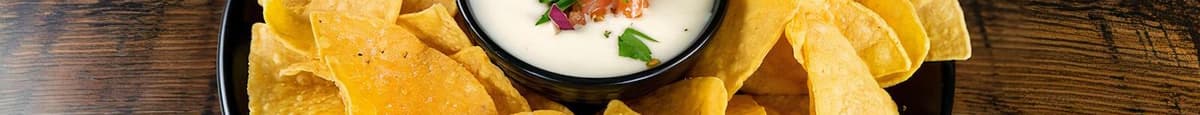 Queso & Chips (Vegetarian)