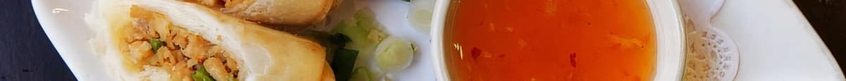 Basil Egg rolls (Poh Pia Krapao)