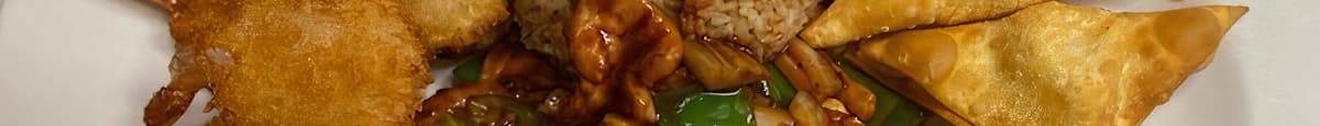 Dinner Combo--Kung Pao Chicken