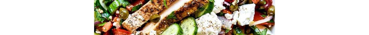 Chicken Souvlaki Salad