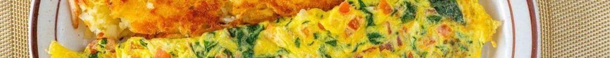Spinach Omelets