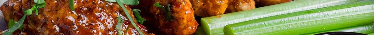 Sweet & Spicy Asian Wings