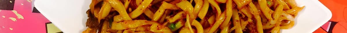 Xinjiang Lamb Fried Noodles