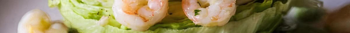 Shrimp with Baby Rootlet / 蝦沙律