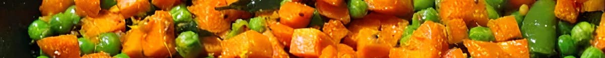 Carrots Peas Stir Fry