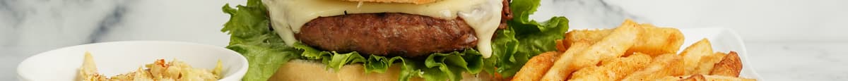 Burger maison au fromage / Homemade Cheeseburger
