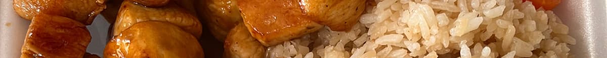 7. Hibachi Chicken with Mushrooms