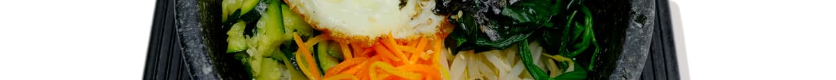 Vegetable Bibimbap lunch