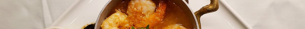 Shrimp In Garlic or Enchilada Sauce