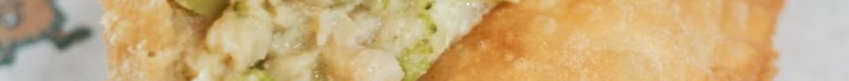 Chicken, Broccoli & Cheese Empanada