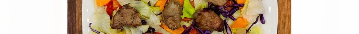 Lamb Kebab over Salad