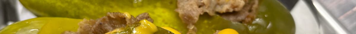 STUFFED Cheesesteak Pickle 