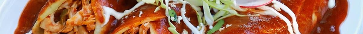 Mexico City Style Enchiladas