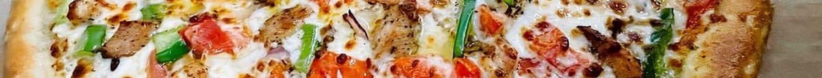 Chicken or Beef Shawarma Pizza (Zabiha Halal)