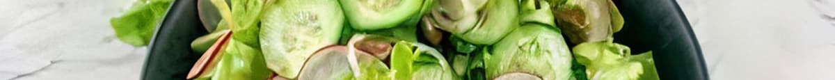 Romaine & Kale Caesar salad