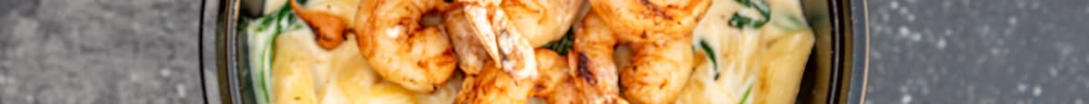 Grilled Shrimp Alfredo