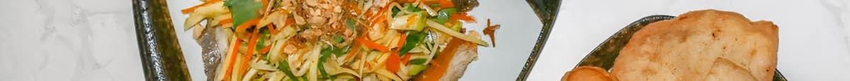 1. Gỏi Xoài Khô Cá Dứa / Mango Salad with Sun Dried Pineapple Fish
