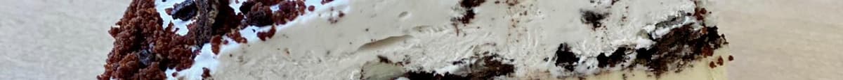 Slice of Cookies & Cream Softserve Pie (Vegan)
