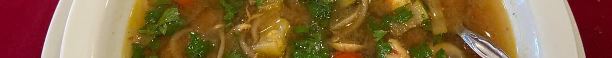 73. Soupe miso aux crevettes / 73. Miso Shrimp Soup