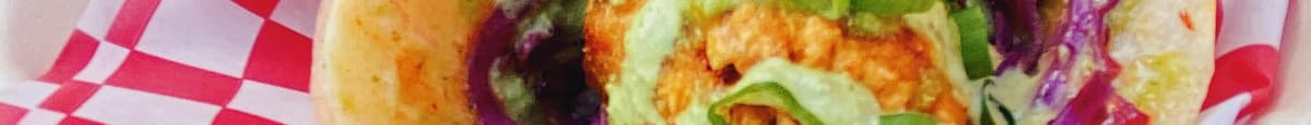 Korean Fried Chicken Taco 韓式綠醬塔可餅