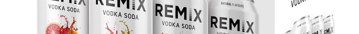 REMIX Vodka Soda Variety Pack V1 (12 pk)