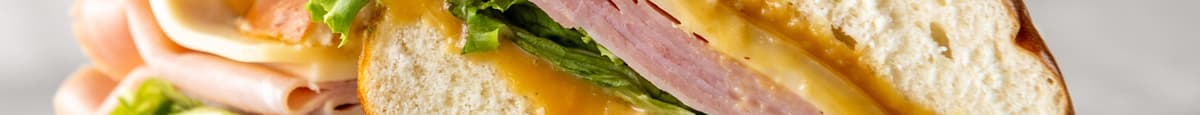 Ham on Pretzel