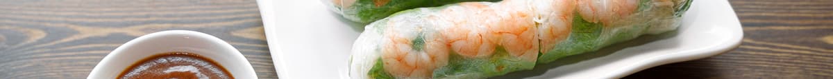 1. Shrimp Salad Rolls - 2 Rolls / Gỏi Cuốn Tôm