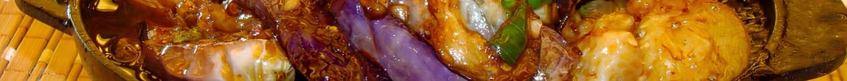 Eggplant with Garlic Sauce / 鱼香茄子煲