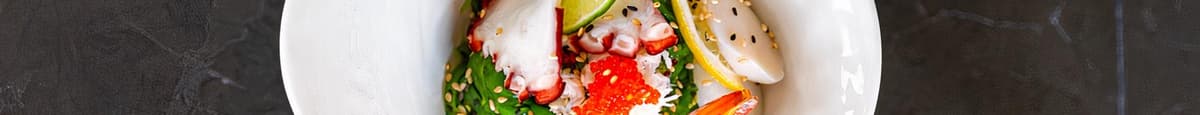 Salade wakame fruits de mer / Wakame sea food Salad