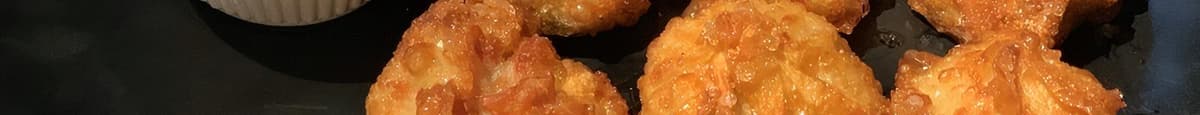 Fried Chicken & Shrimp Dumplings