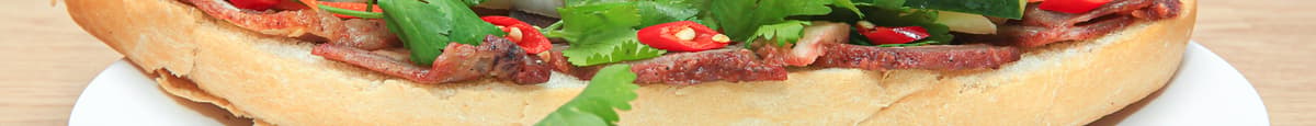 2. BBQ Pork (Char Siu) Sandwich / Bánh Mì  Xá Xíu
