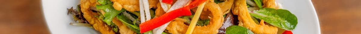 Crisp Calamari Salad