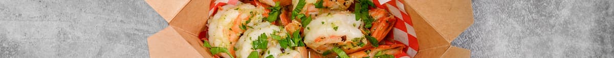Crevettes sautées avec aïoli / Sauteed Shrimp with Aioli