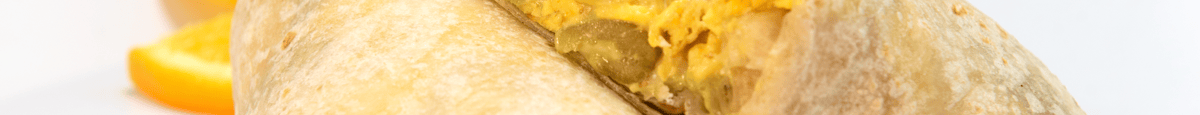 Egg & Cheddar Breakfast Burrito