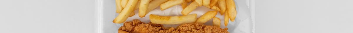 Chicken Tenders (3 Pieces) with Fries or Hibachi Rice