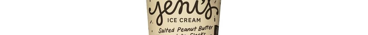 Jeni's Salted Peanut Butter with Chocolate Flecks Ice Cream (1 Pint)